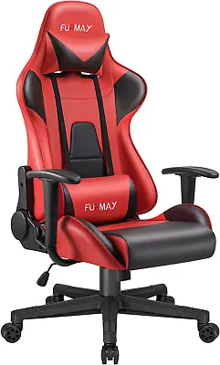 Video Gaming Chair Ergonomic PC Computer Office Chair Racing Leather Adjustable  • $148.87