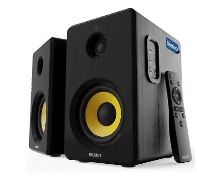 Majority D40X Active BookshelfPOWERED STEREO STUDIO SPEAKERS • £64.99