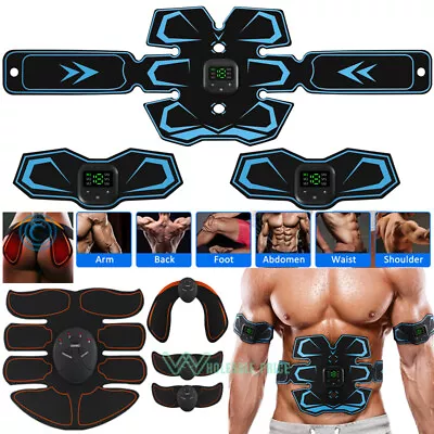 EMS Hips Abs Abdominal Muscle Core Toning Trainer Stimulator Flex Toner Tactical • $25.09