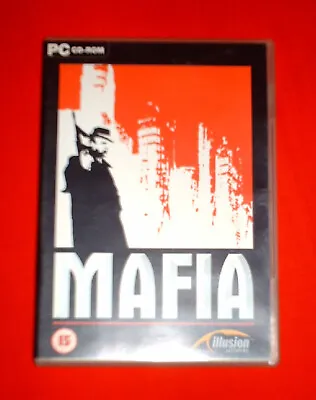 Mafia Retro PC CD ROM Game Complete With Map Manual & Registration Card Ex. • £10