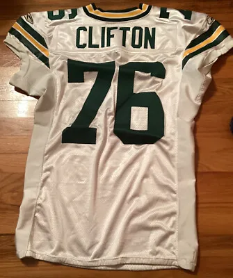 2007 Reebok Packers Game Issued Jersey Chad Clifton • $995