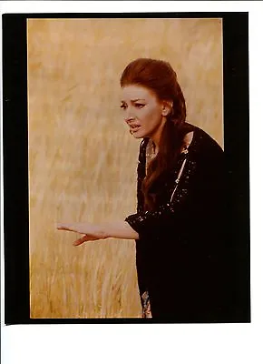 Maria Callas Greek Soprano Opera Singer Color Photo #4 • $14.99