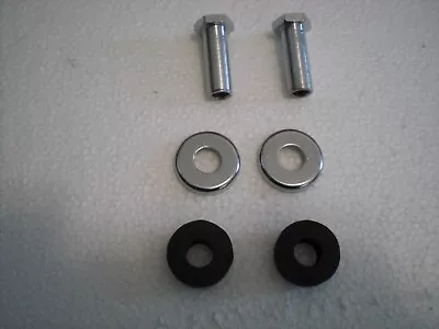 Set/2 Long Chromed Valve Cover Nuts  Washers Seals Mg  Ah Alloy Valve Covers • $22.95