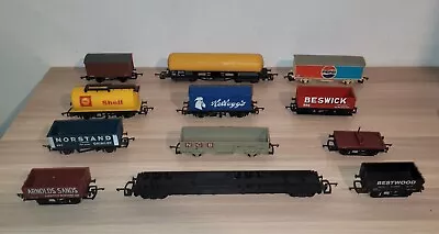 Hornby Lima Rolling Stock Joblot OO Gauge Tank Wagon Freight Truck Etc X12 • £2.20