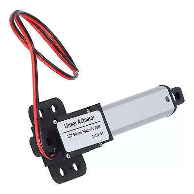 Mini Electric Linear Actuator Motor 50mm 12v DC Internal Limit Switch 30mm/s-20N • $23.49