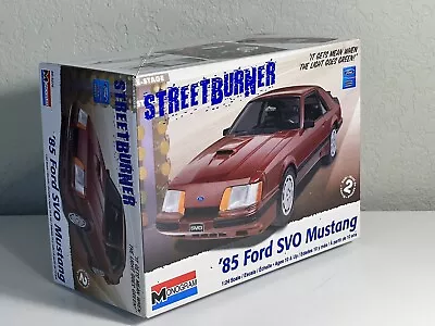 Monogram 85-4276 1985 Ford Svo Mustang 1:24 Plastic Model Kit • $7.50