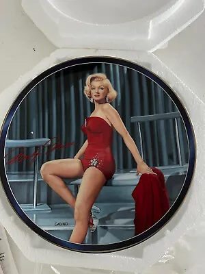 Bradford Exchange Marilyn Monroe Plate “Quite A Strudel“ New • $20