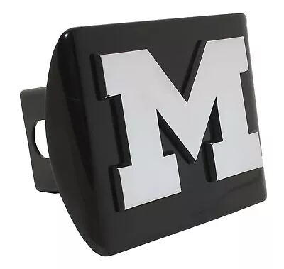 University Of Michigan Wolverines Metal Hitch Cover • $43.95