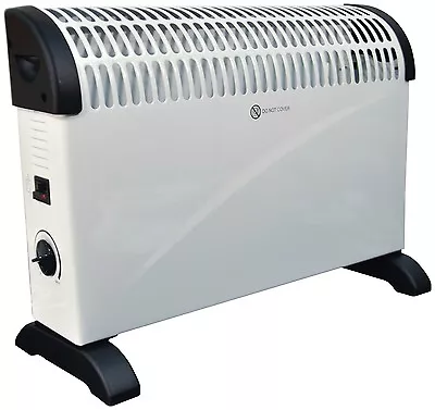 £36.99 • Buy White 2kW Floor Standing & Wall Mounted Home & Office Convector Radiator Heater