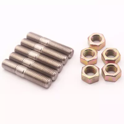 5PCS Turbo Stud Kit M10x1.25 For Mitsubishi Subaru TD05H TD06 Stainless Steel • $15.99