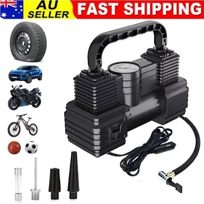 Portable 12V Car Air Compressor Tire Pump Tyre Inflator Auto 150 PSI HEAVY DUTY • $28.95