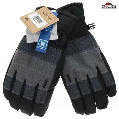 Igloos Insulated Waterproof Warm Winter Gloves L / XL ~ New • $17.95