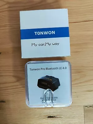 TONWON Pro Bluetooth OBD2 Code Reader OBDII Car Scan Tool • £12.99