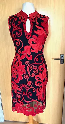 Phase Eight Ladies Dress 12 Cornelli Oriental Chinese Party Cocktail Occasion • £19.99