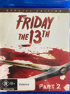 Friday The 13th Part 2 - Special Edition BLU RAY (80s / 1981 Horror Movie) • £18.72