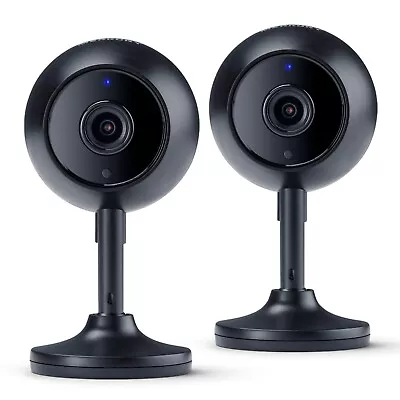 Merkury Smart Indoor Security Camera Kit (2 Pack) Works With Alexa And Google • $29.99