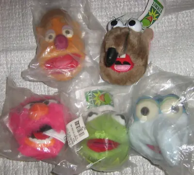 The Muppets Fridge Magnets Plush Kermit Frog Rizzo The Rat Gonzo Fozzie Animal • $85