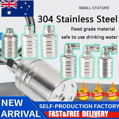 Water Level Control Float Valve Stainless Fully Automatic Kitchen Tap Fittings • $14.61