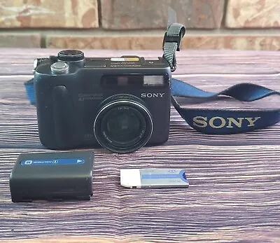 Sony Cyber-Shot DSC-S85 4.1 MP Digital Camera W/battery & Memory Card No Charger • $25.99