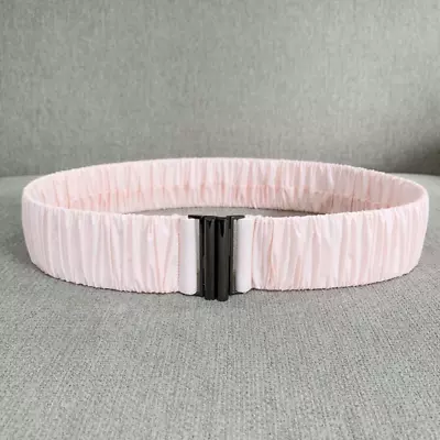 Ladies Elastic Waist Belt Cinch Stretch Waistband Buckle For Down Puffer Coat • £10.33