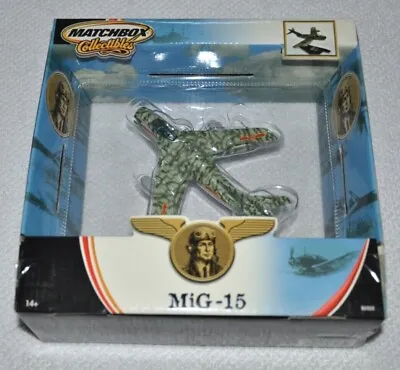 Matchbox Collectibles Mig-15 1:72 Diecast Fighter Jet B6950 Sealed Rare Camo  • $77.95