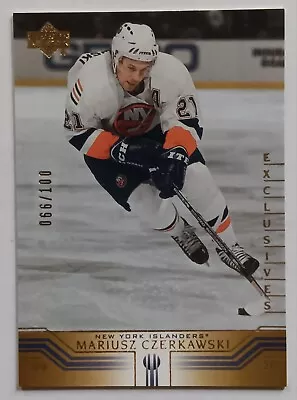 2001-02 Upper Deck UD Exclusives Mariusz Czerkawski /100 New York Islanders NYI • $18.99