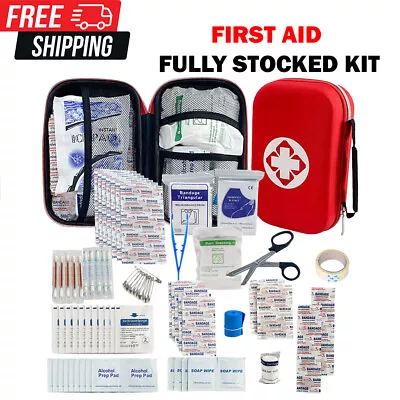 First Aid Kit Medical Emergency Trauma Military Survival Travel Portable US • $18.99