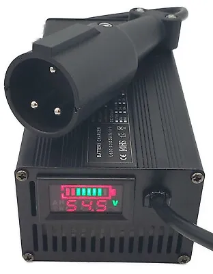 Club Car Golf Cart Battery Charger 48 Volt 5 Amp Round 3 Pin 1 YEAR WARRANTY • $79.99