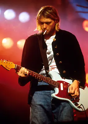 Kurt Cobain Music Legend 90s Grunge Guitar 16x24 24x36 Poster • $20