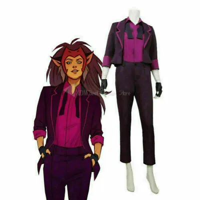 $29.99 • Buy She-Ra And The Princesses Of Power Catra Cosplay Uniform Halloween Costumes