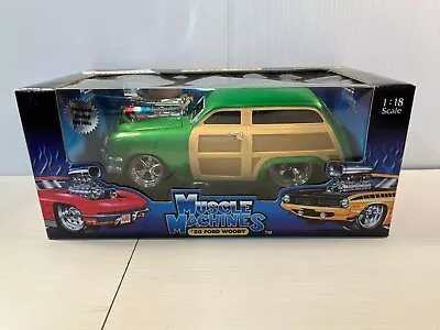 '50 Ford Woody Muscle Machine In 1/18 Scale • $40