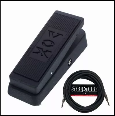 Vox V845 Classic Wah Wah Guitar Effects Pedal With Free Instrument Cable • $89.99