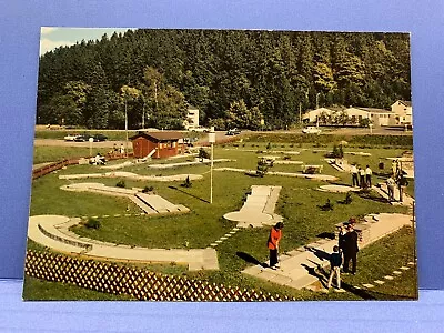 HOTEL HOMMGS Mini Golf Course Vintage Postcard Unposted • $17.90