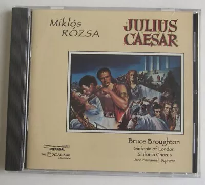 Miklos Rozsa – Julius Caesar (Original Motion Picture Soundtrack) CD USED • $11.56