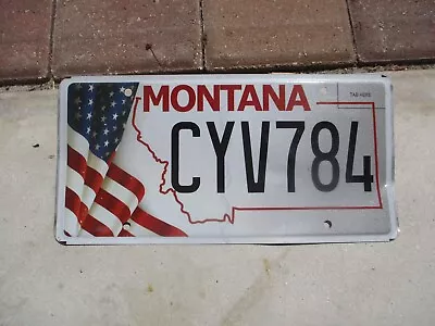 Montana  License Plate #  CYV 784 • $30