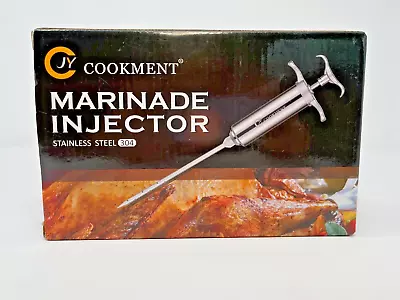 Meat Marinade Injector - Cookment -  Stainless Steel - New In Box • $10