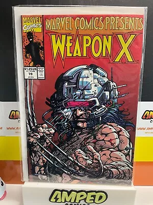 Marvel Comics Presents #79 - Jun 1991 - Minor Key - Wolverine/Weapon X - (1223A) • $9.99