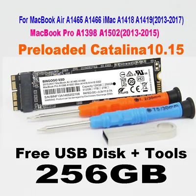 NEW 256GB SSD For 2013 - 2017 MacBook Air A1465 A1466 EMC 3178 2924 2925 IMAC • $38.94