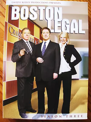 Boston Legal - Season 3 [DVD] • £12.37