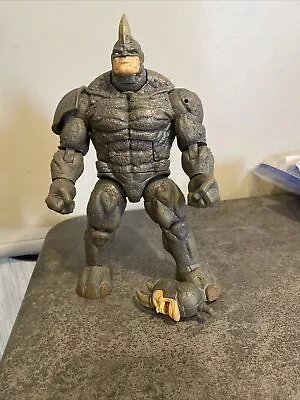 MARVEL LEGENDS RHINO BAF 100% COMPLETE Build A Figure Spider-Man • $65