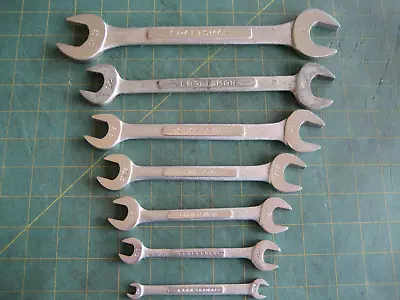 Vintage Antique Craftsman Double Open End Wrench Set =V= Series 1  Thru 3/8 • $10