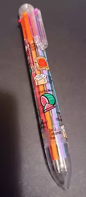 Vintage Style Scratch And Sniff Multicolor Ink Pen Fruity Scents CUTE! • $10