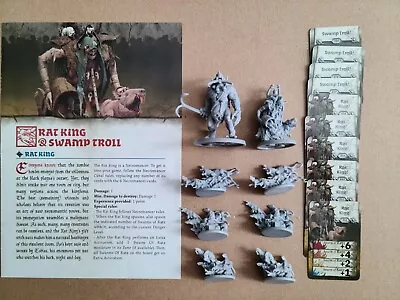 Zombicide Black Plague Rat King & Swamp Troll • $75