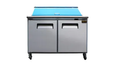 Brand New Cooltech 2 Full Doors Back-Motor Sandwich Prep Table 60  • $1725