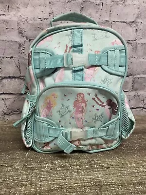 Pottery Barn Kids Women’s Small Backpack Blue Mermaids 8x11 • $18