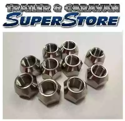 10x 5/8″ Wheel Nuts For Trailer | Caravan H74 • $12