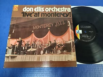 Don Ellis Orchestra - 'Live' At Monterey! 1966 Jazz LP Pacific Jazz Tom Scott • $7.46