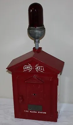 Vintage Gamewell Fire Alarm Call Box With Original Red Light • $371.25