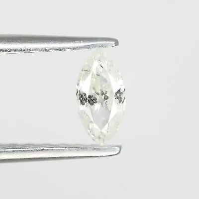 0.22 CT 6.30 MM White Marquise Diamond For Engagement Ring JK18124 • $316.09