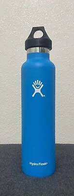 Hydro Flask 24 Oz Blue Water Bottle Insulated • $21.99